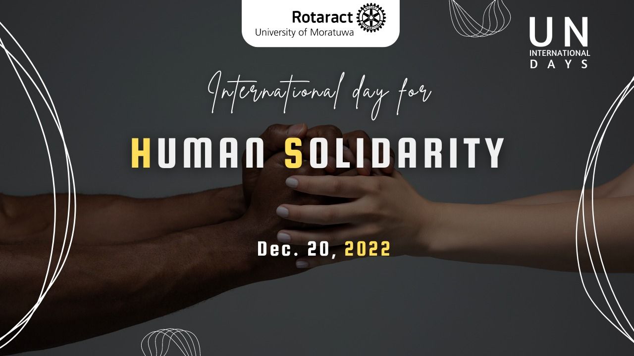 International Human Solidarity Day